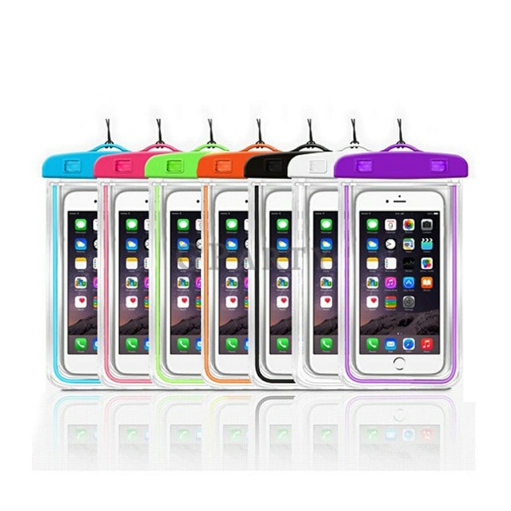 Capinhas Capa De Celular À Prova D'água Proteção Impermeável Mergulhos Aquáticas Chuva Kit 2 Unidades