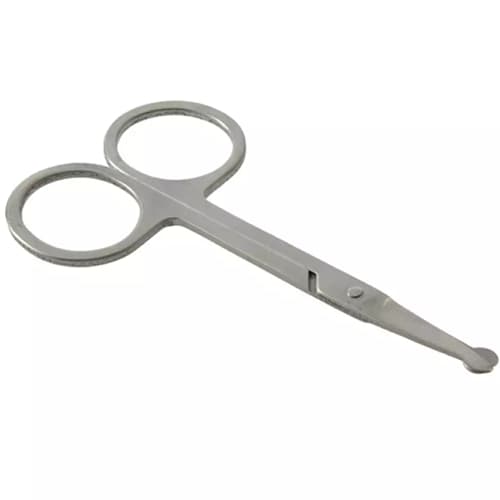 Tesoura Inox p/ pelo e nariz- Global Mil