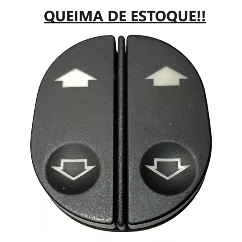 Interruptor Botão Vidro Elétrico Duplo Ford Ka 1997 A 2014