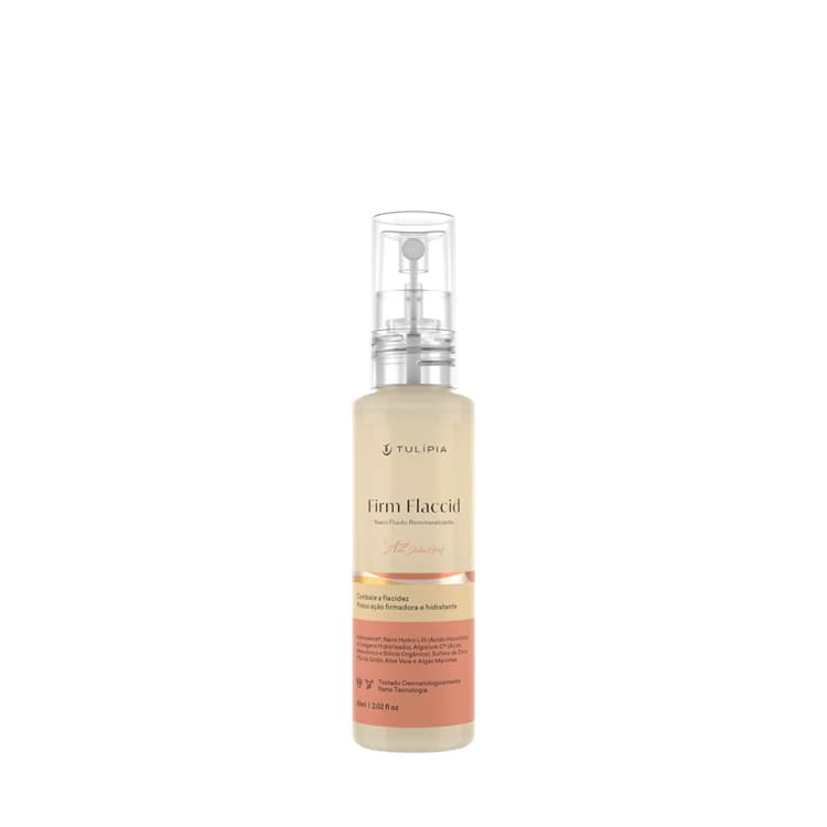 Firm Flaccid Fluido Remineralizante 60ml Hidratação Firmeza Elasticidade e Viço Facial