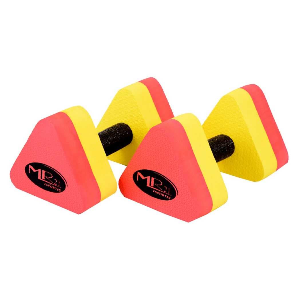 KIT HALTERES 8 PARES DE 1A2KG EM EVA