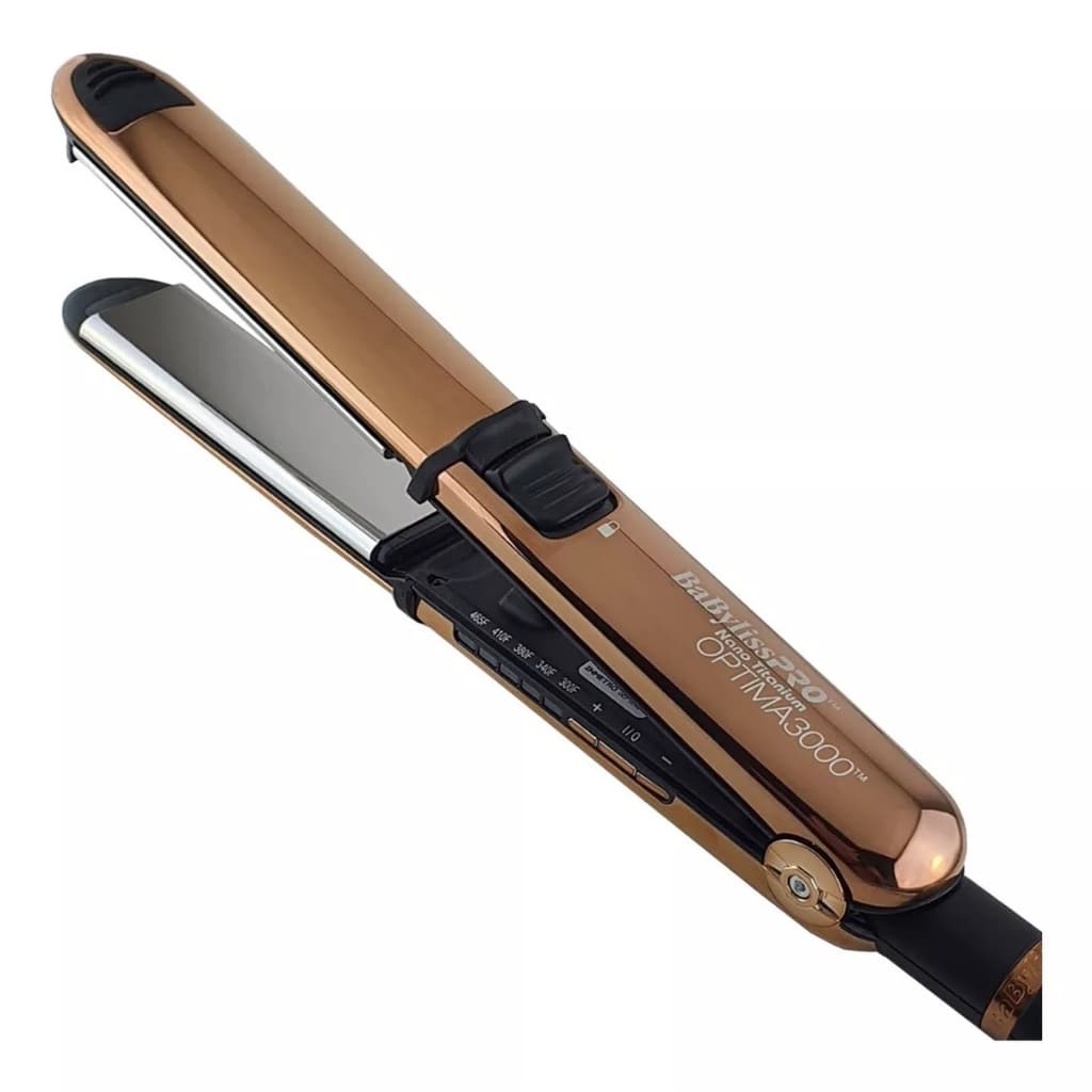 Prancha Optima 3000 Rose Gold Babyliss Pro 465ºf Lançamento 110v