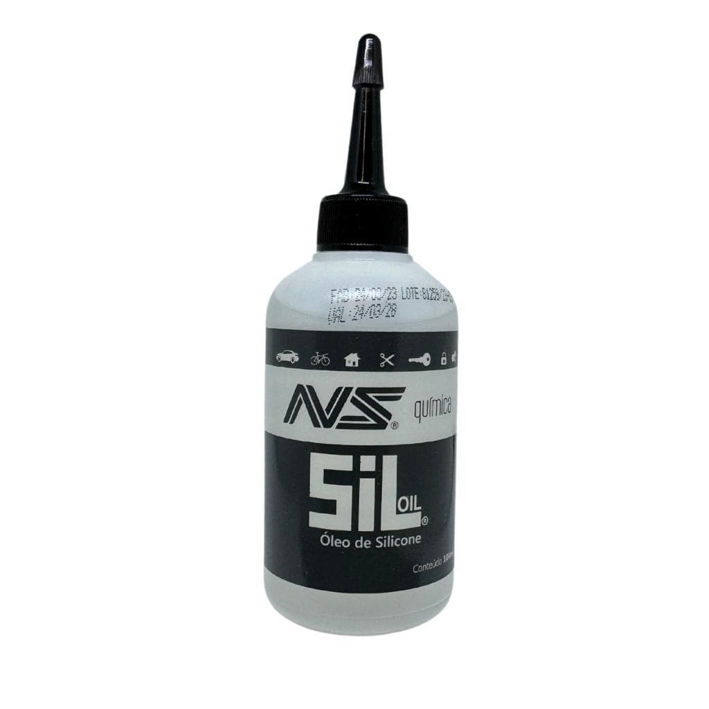 Óleo de Silicone líquido multiuso 100ml NS SilOil para maquina de costura Alta qualidade uso profissional