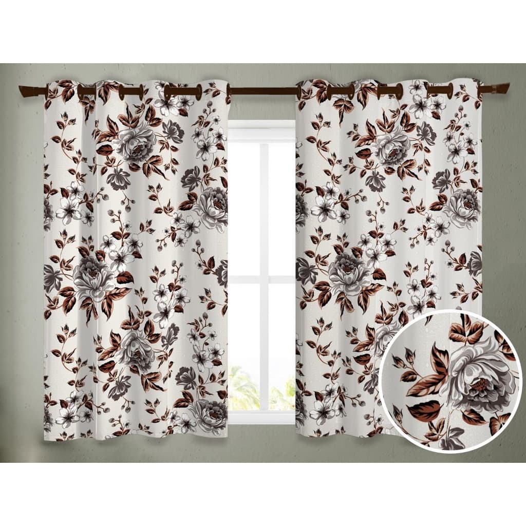 Cortina Janela Rustica Varão  2,40m X 1,80M