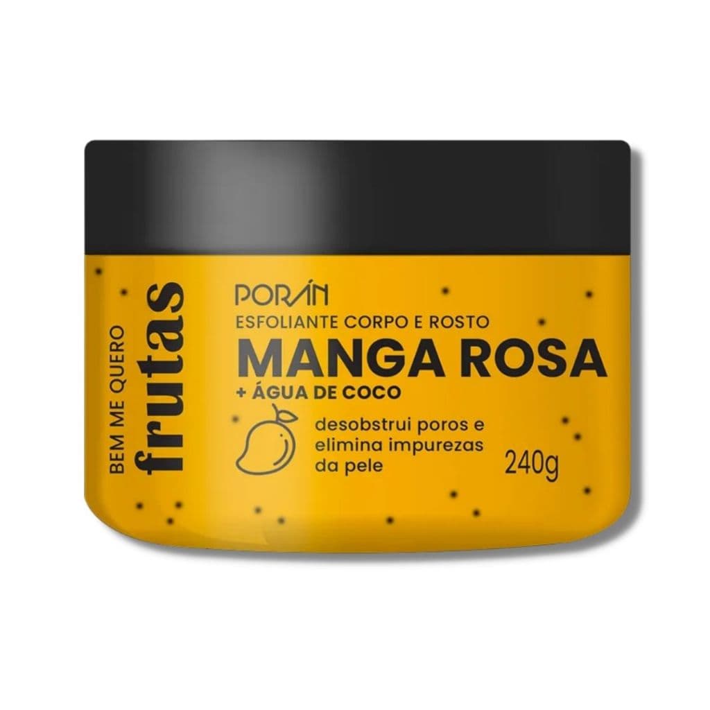 Esfoliante Porán Corpo E Rosto - Pele Renovada E Saudável
