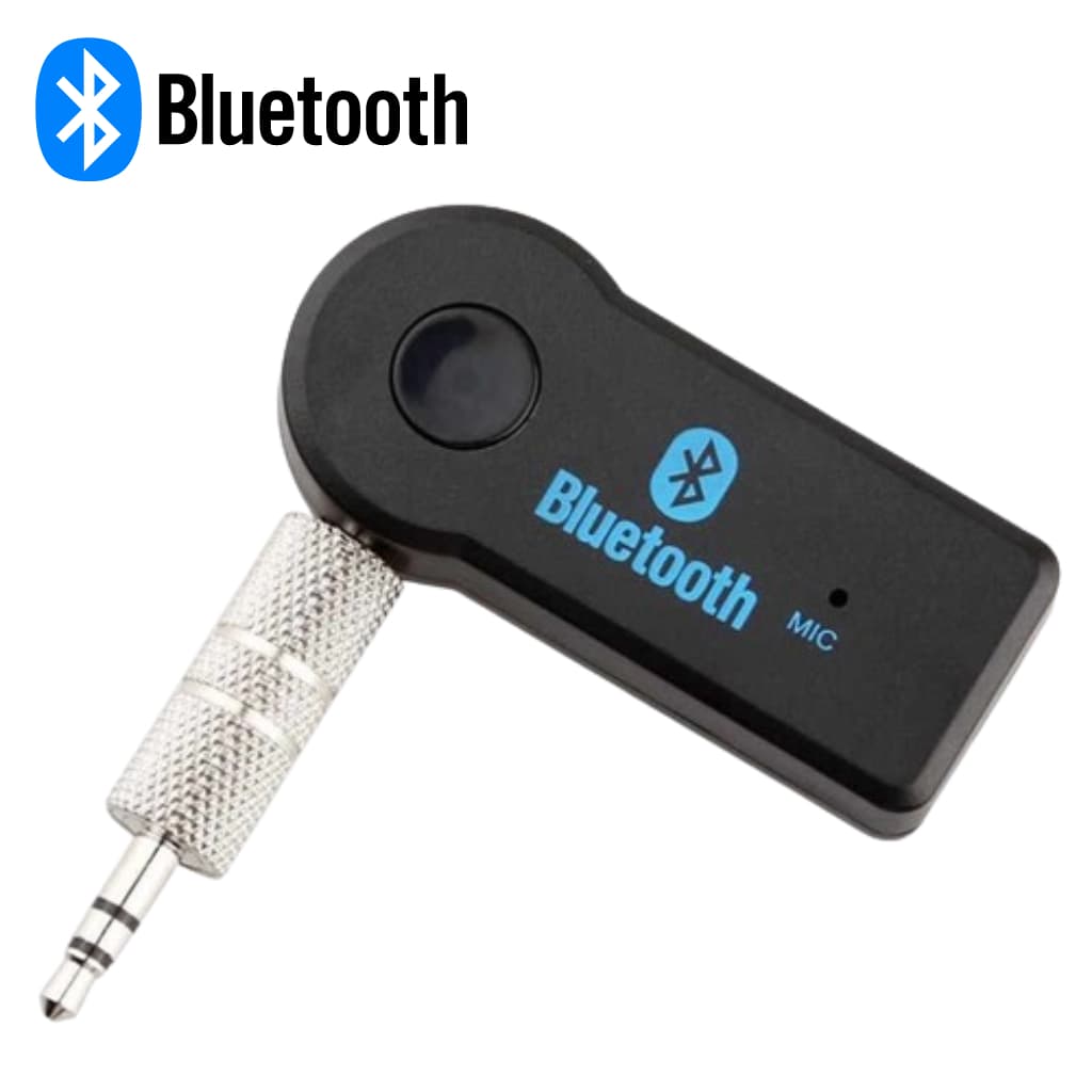 Adaptador Receptor De Sinal Bluetooth Usb Chamada Música Som Carro Cabo Auxiliar P2 Auxiliar