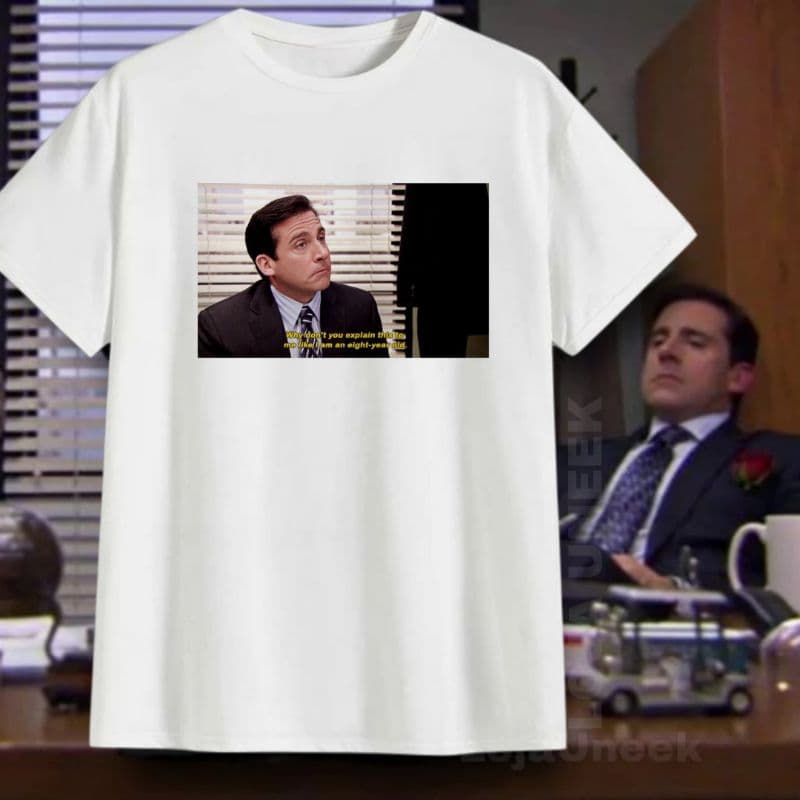 Camiseta Michael Scott Frase The Office 100% Poliéster