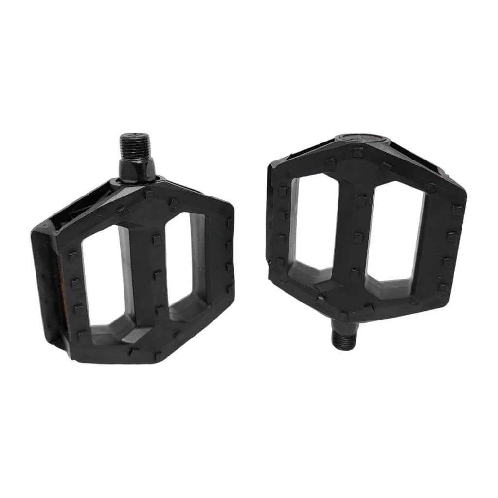 Pedal Bike Mtb Plataforma Nylon Par 9/16 Com Bucha Du