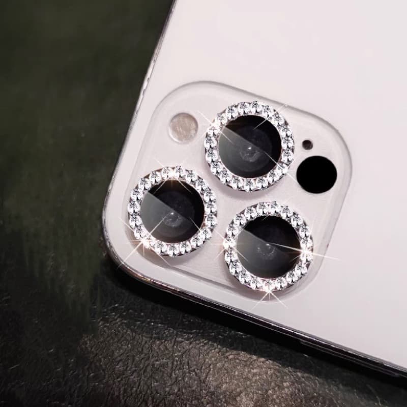 Kit Películas Lente Câmera Diamantada Para iPhone Strass11/11 pro/11 pro max12/ 12 mini/12 pro/12 pro max/13 pro/13 pro max/14/ 14 plus/14 pro max/14 pro/15/15 plus/15 pro/15 pro max