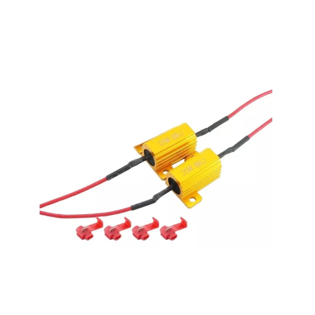 Par De Resistores Para Usar Em Setas Moto Em Geral Pisca Led Universal