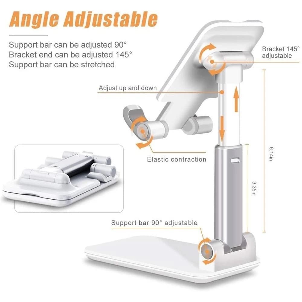 Suporte Celular Tablet Mesa Articulado Universal Escritório Mesa