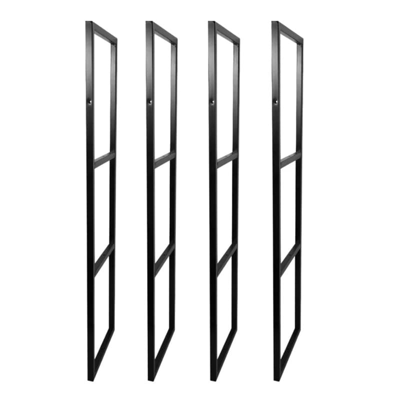 Suporte Triplo Prateleira Estilo Industrial 80x23,5cm - 4 Peça