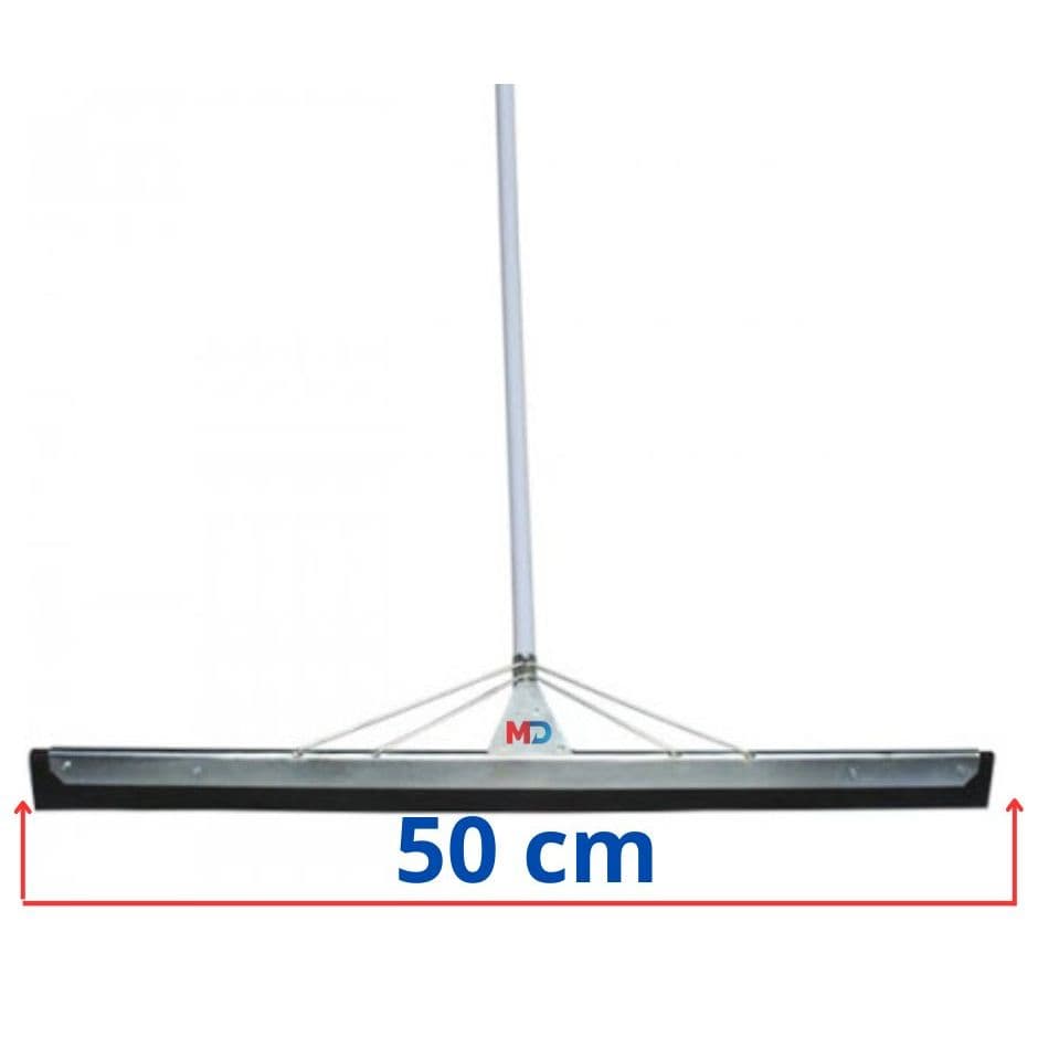 Rodo 50cm Limpeza Pesada Aço Galvanizado com cabo