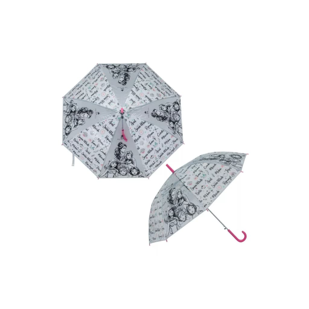Sombrinha Guarda Chuvas diâmetro Princesas Disney raio 54 cm Meninas Dias de chuva
