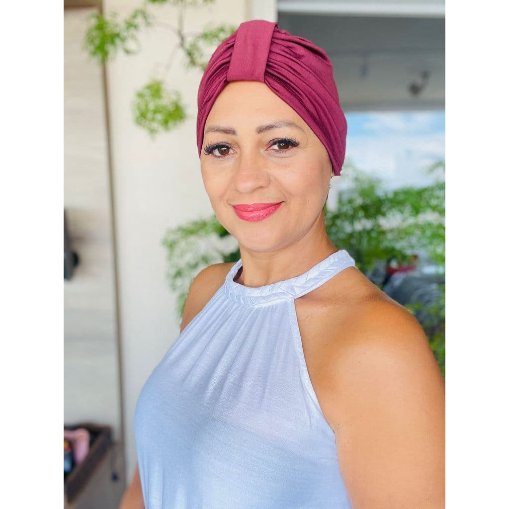 Turbante Essencial  Feminino para Quimioterapia com Pala Alopecia Oncológico