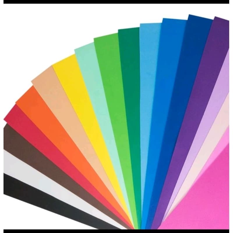kit com 3 folhas de Eva liso 60x40