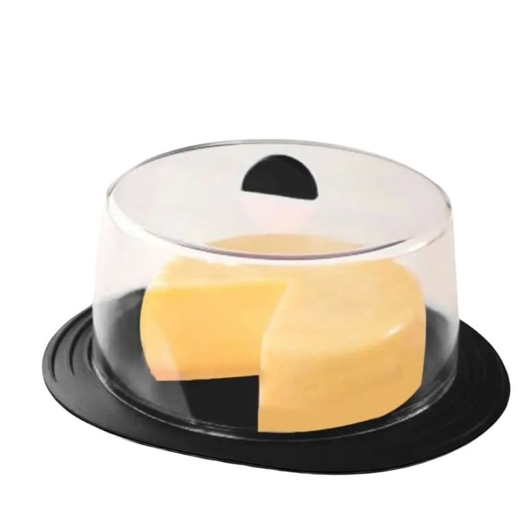 Queijeira Porta Queijo com Tampa Linha Acril
