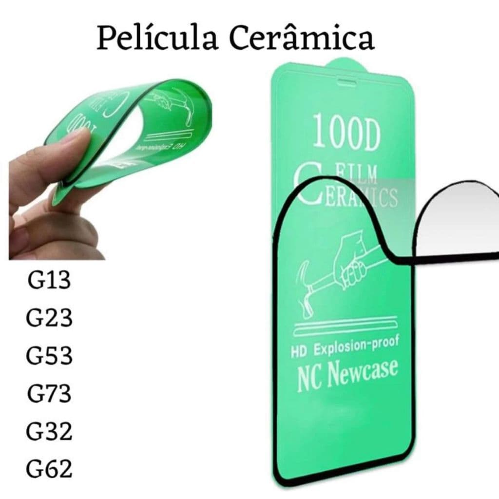 Película Cerâmica 3D Hidrogel Flexível Para Motorola Moto G13 / G23 / G53 / G73 / G32 / G62