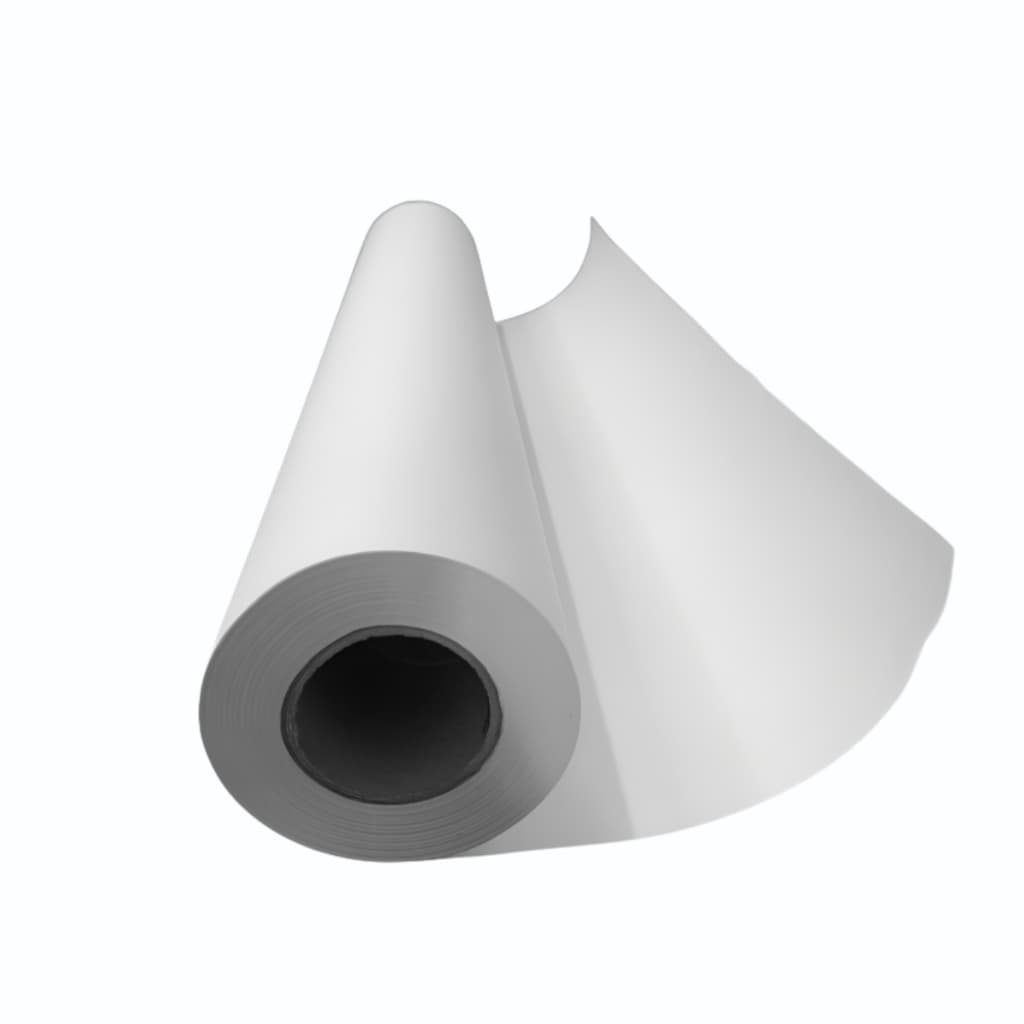 Bobinas Para Plotter Plotagem A1 75gr 610mm X 50m Folha Sulfite Cor Branca