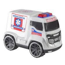 Brinquedo Caminhão Trucks Collection Ambulância e Bombeiros Bs Toys- ref.384