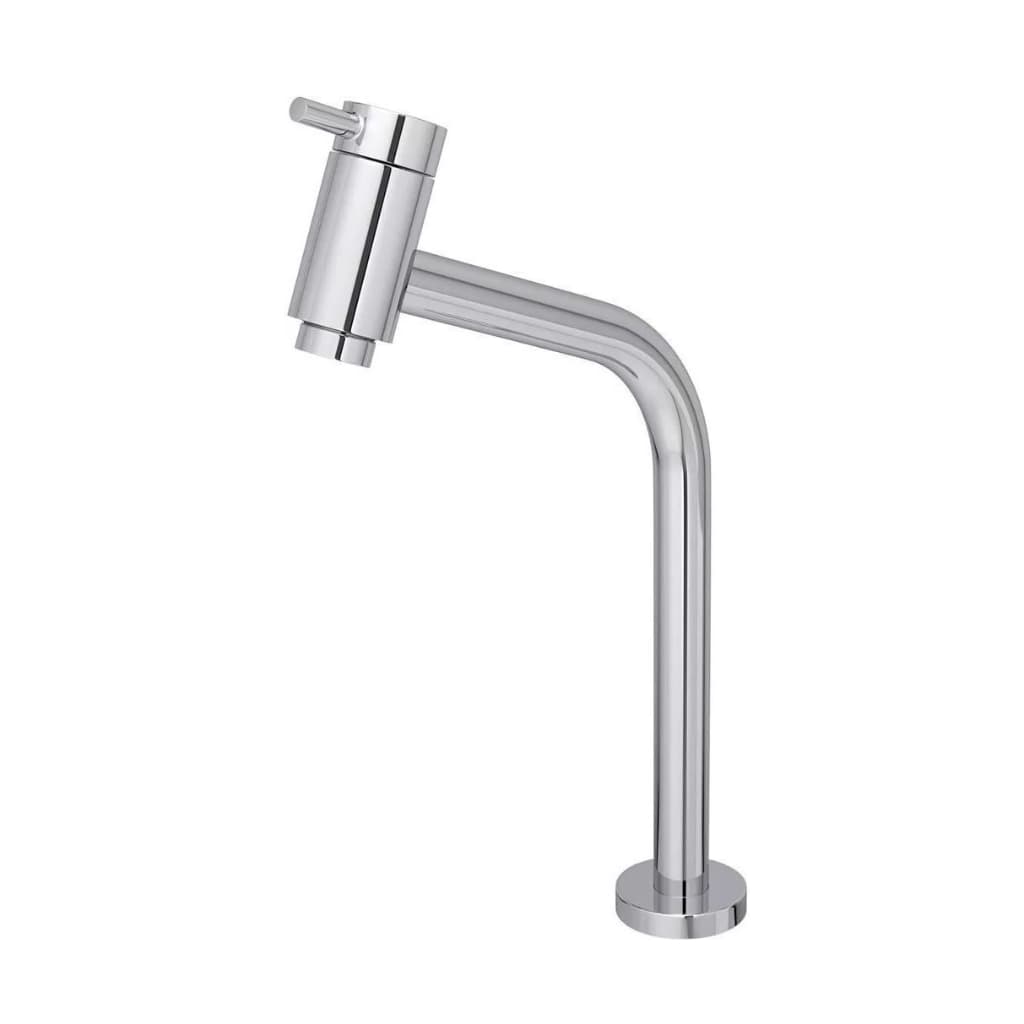Torneira Cuba Lavatorio Link Banheiro Lavabo Linda Mesa Bancada Luxo Cromada 45º Bica Media