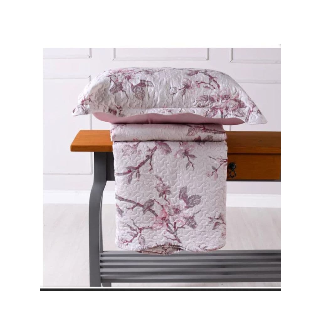 Kit Colcha Cobre Leito Casal Com Fronhas Matelasse
