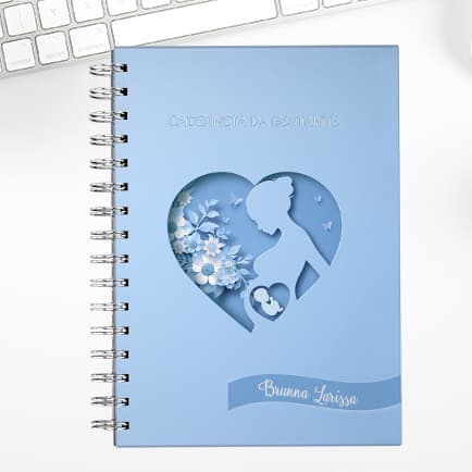 Caderneta da Gestante - Capa Dura - mod04