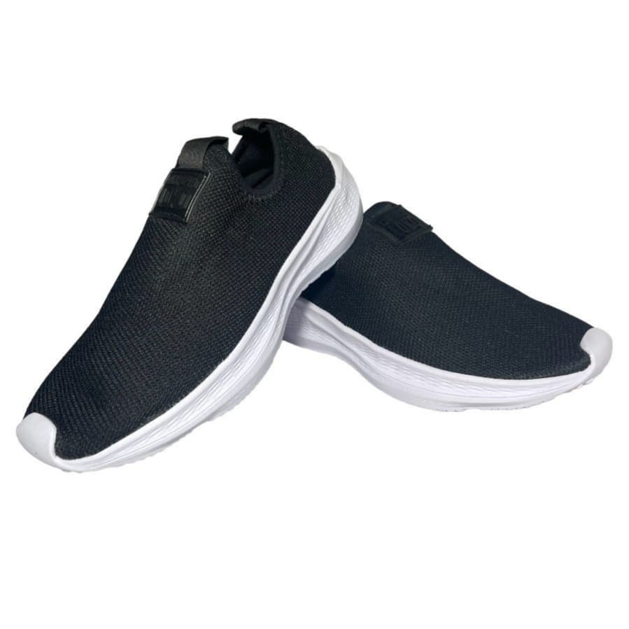 Tênis Feminino Masculino Calce Fácil Flexível Ortopédico Leve Confortável Promoção Original