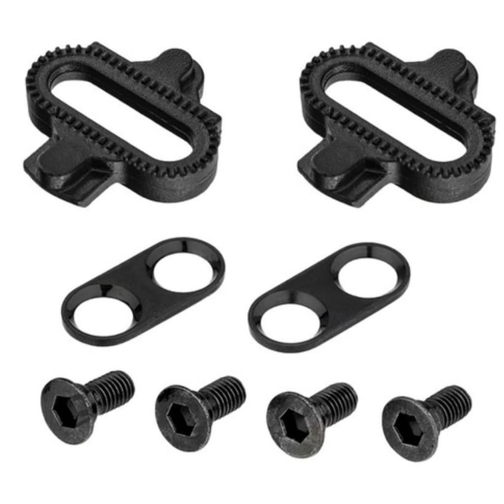 Taco Taquinho Kit Clip Pedal Mtb Spd Gta Padrão Em Aço Bike