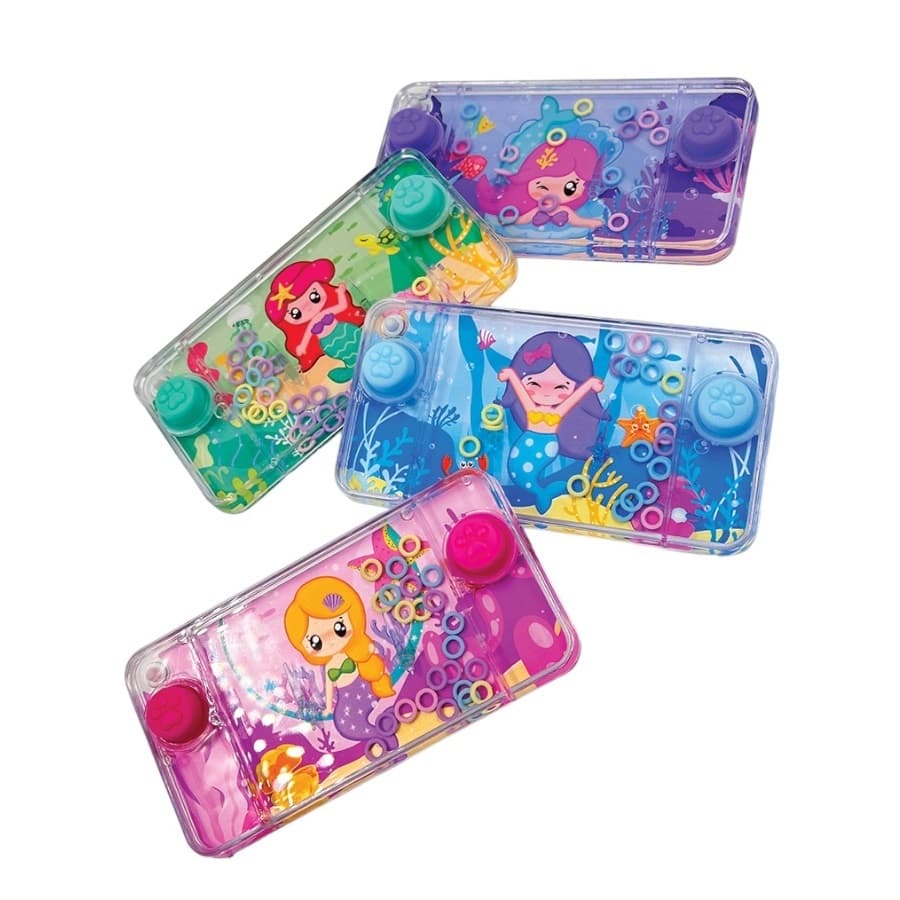 Brinquedos Aquaplay Kit 4 Jogo De Argolas WaterGame Sereia