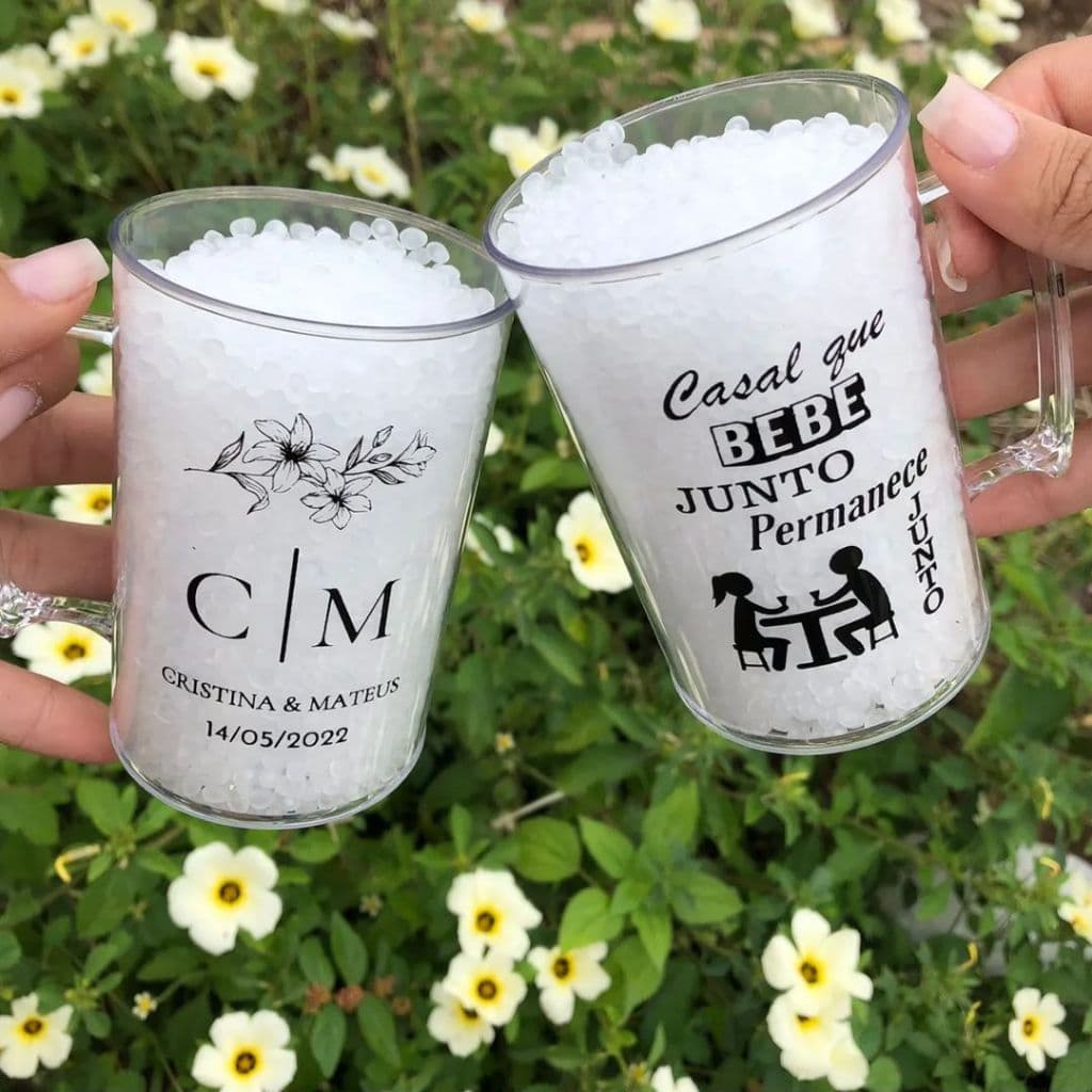 Kit 175 Canecas de 300ml PEQUENA Personalizadas