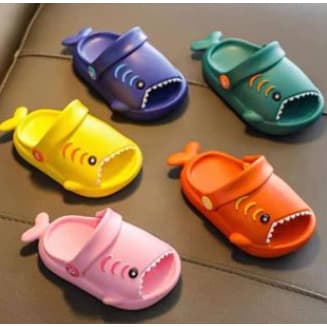 Papete babuche bebê/infantil baby tubarão rbb 26