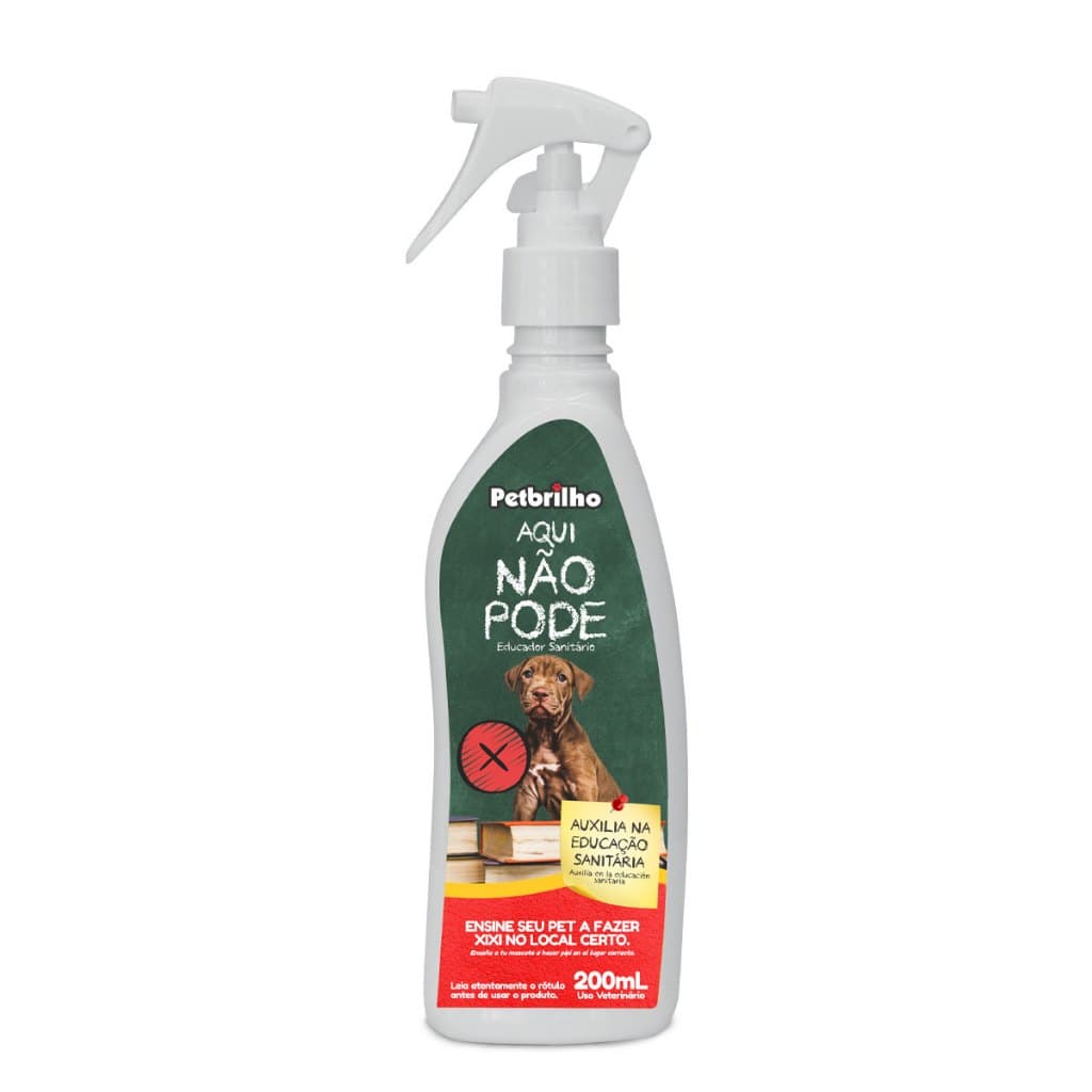 Educador Xixi Não para Cães Pet Brilho 200mL