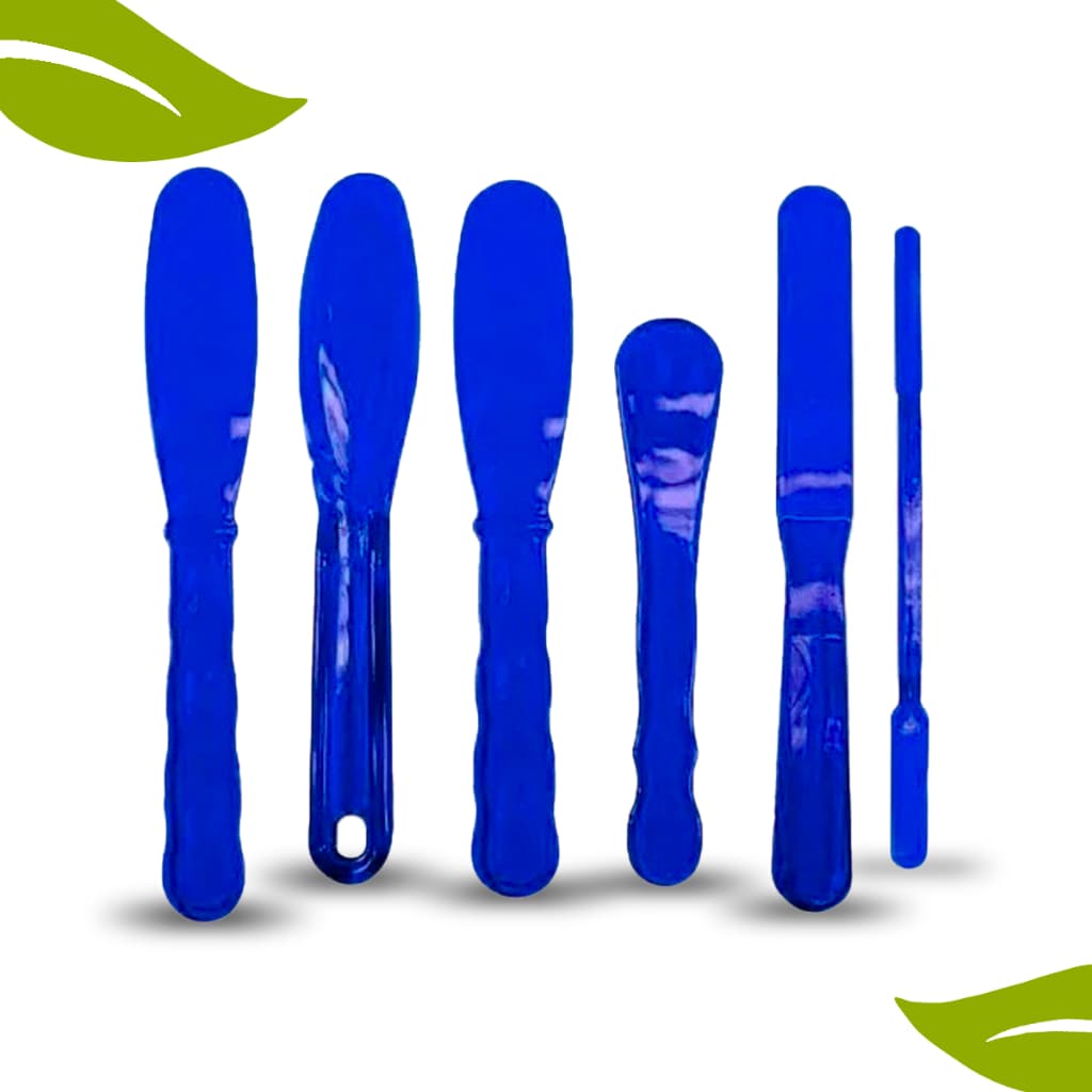 Kit Luxo 6 Espátulas Acrílicas para Creme Santa Clara - Oferta Especial