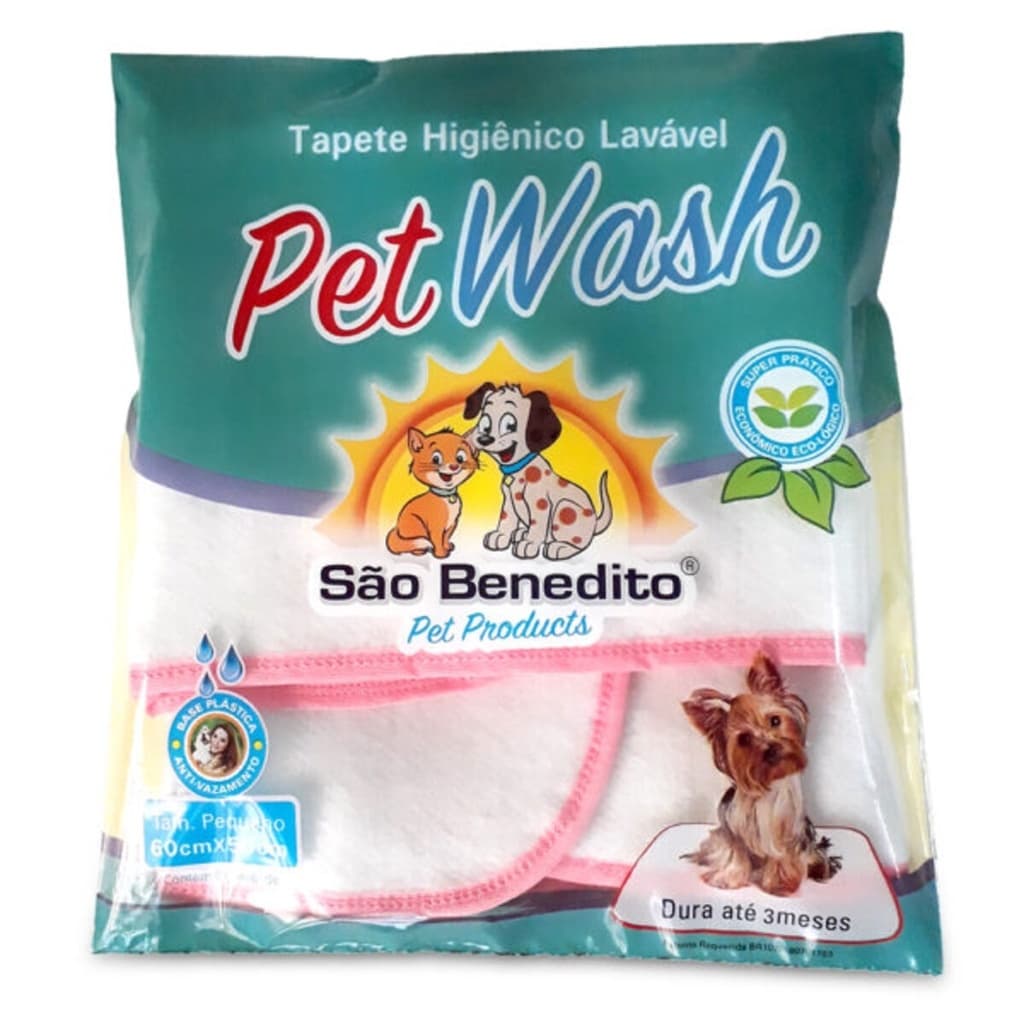 Tapete Higiênico Lavável Pet Wash P, M e G
