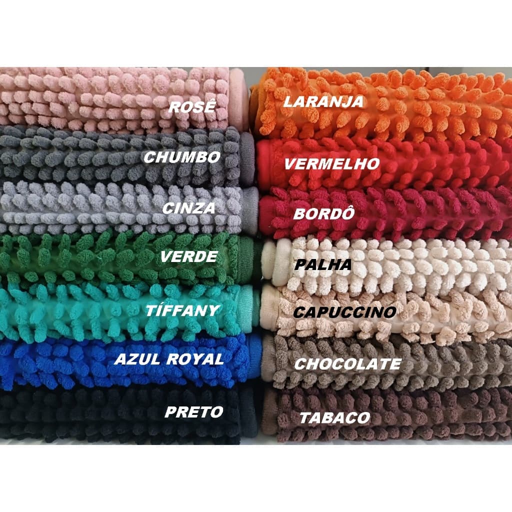 Tapete Bolinha Antiderrapante Para Banheiro 38x58 Varias Cores