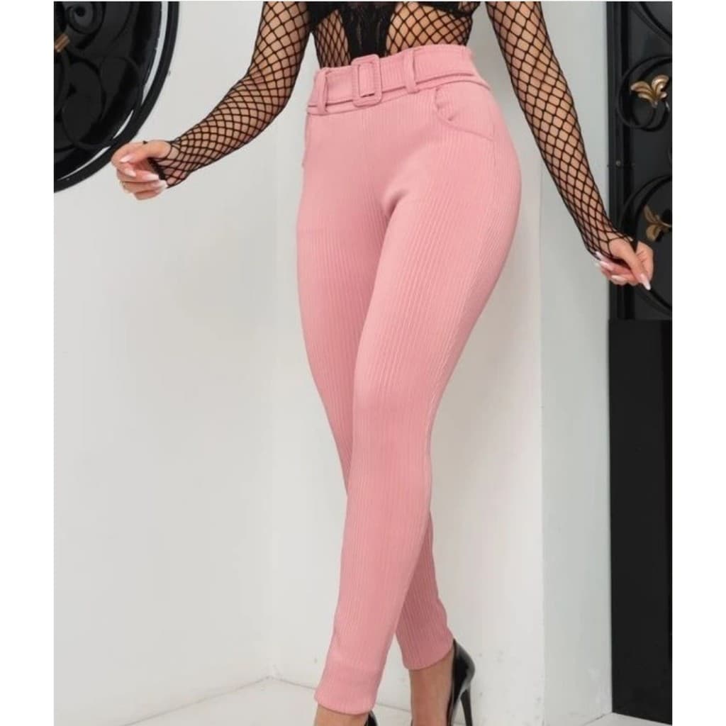 calça social canelado 3D