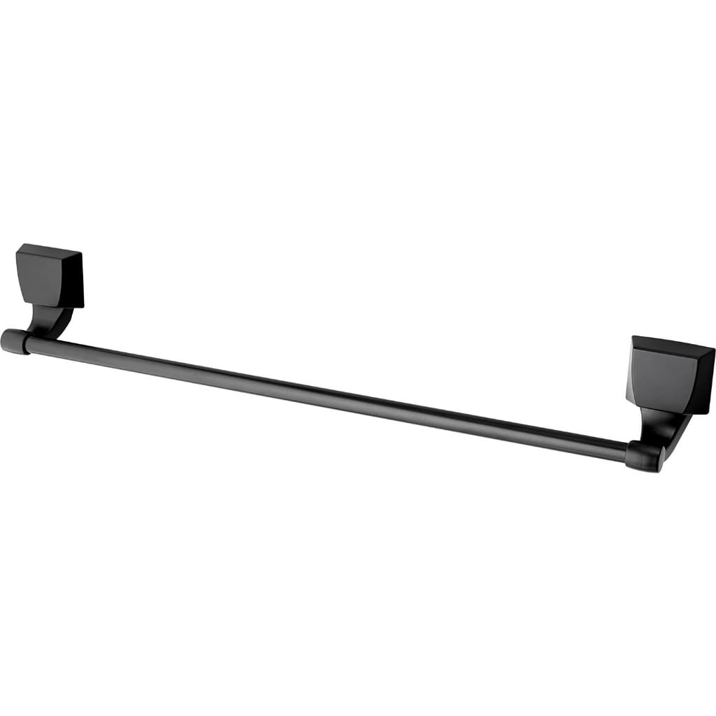 Toalheiro Barra Preto Fosco  Lorenzetti Linha Quadra 2040 F24