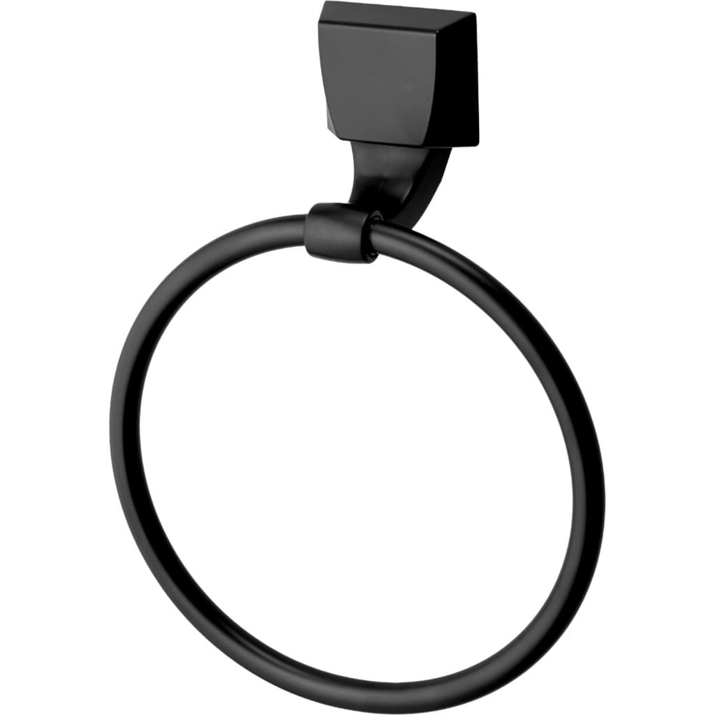 Toalheiro de Argola Lorenzetti Preto Fosco modelo 2049 F24 Attic Quadra