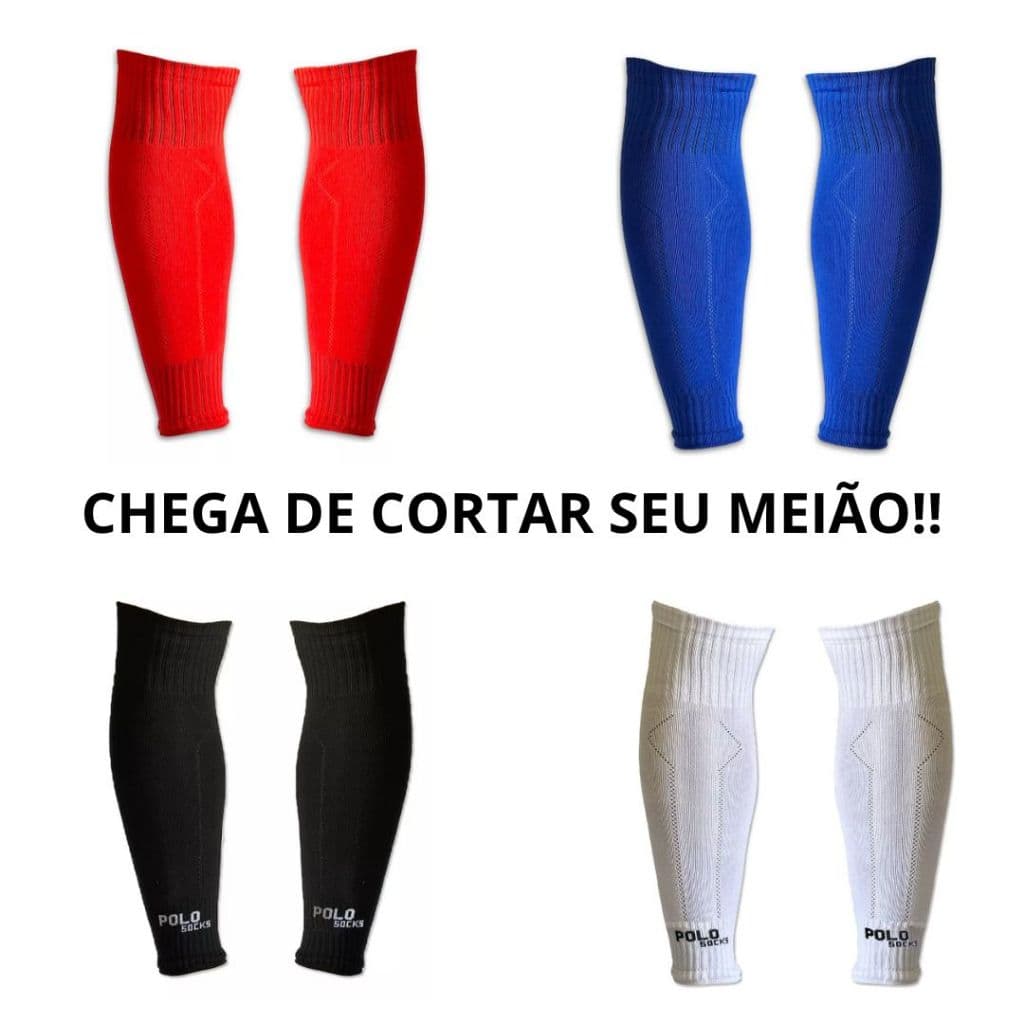 Meião Canelito Cortado Sem Pé Esportivo
