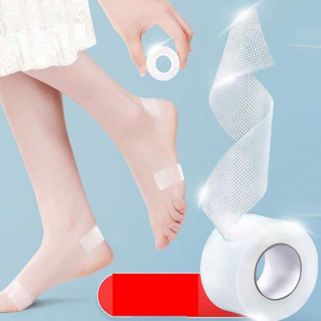 Fita Adesiva Para Proteger O Pé Contra Atritos Elástica Confortável Impermeável Resistente