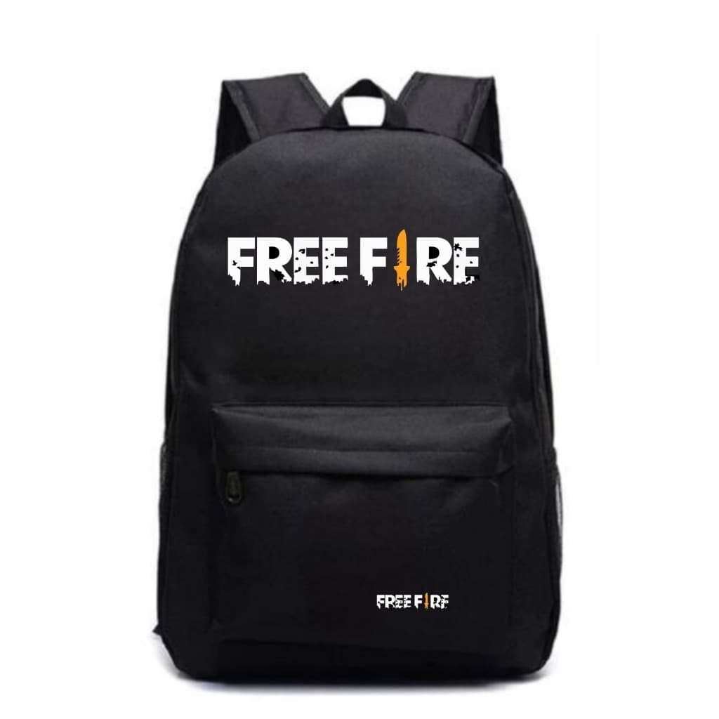 Mochila Infantil Menino Escolar Free Fire Bolsa Espaçosa Esportiva