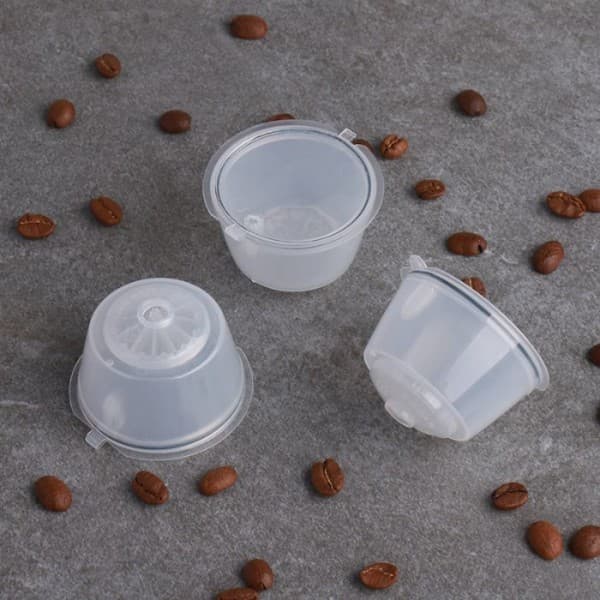 Capsula Reutilizável Dolce Gusto com Filtro Da Cápsula De Café Recarregáveis Transparent