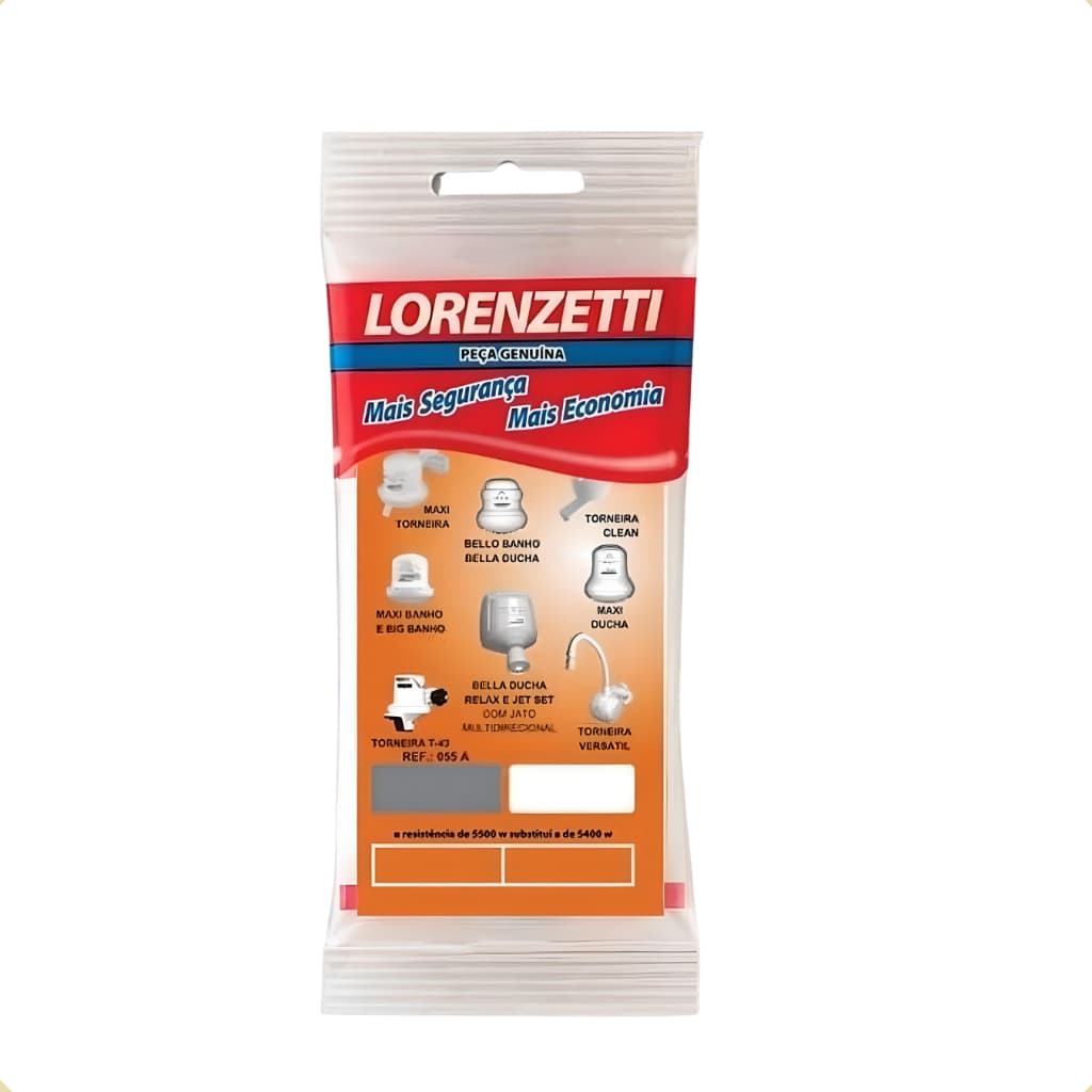 Resistencia Maxi Duxa Lorenzetti 055J 127 5500W Torneira Eletrica Versatil