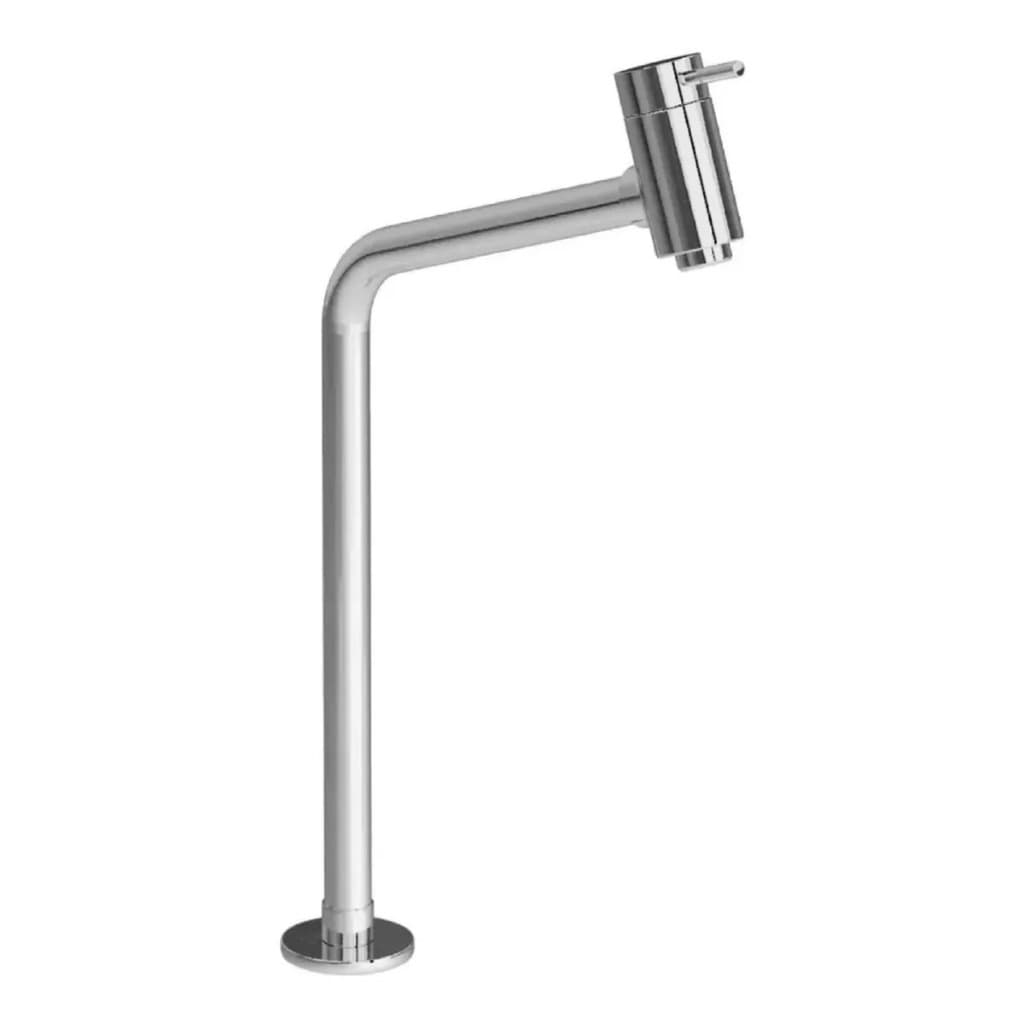 Torneira Link Bica Alta Para Banheiro Cuba Lavabo Lavatorio Cromada