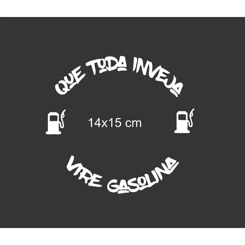 Adesivo  Tanque   Que Toda inveja vire gasolina