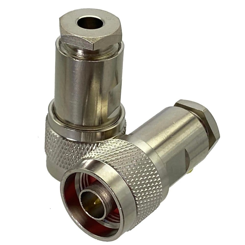 1 Conector N Macho Reto Cabo rgc-58 modelo prensa de solda para cabo rg58 e