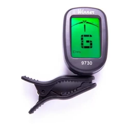 Afinador Cromatico Digital para Violão Violino Guitarra Baixo Ukulele Winner 9730