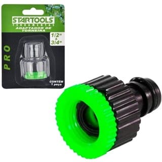 BICO CONECTOR PARA TORNEIRA ENGATE RAPIDO COM REDUTOR ¾'' PARA ½'' PRO