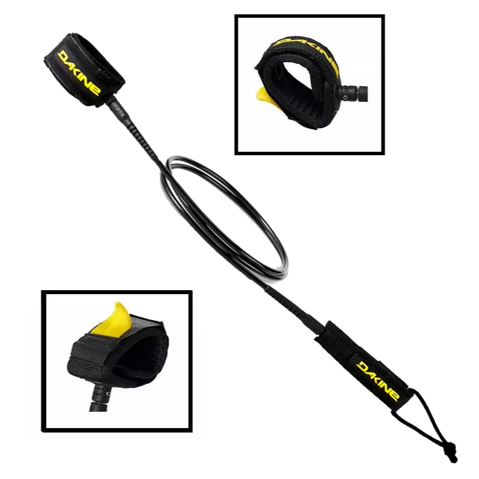 Leash Surf 6 Pés Dakine - Leash Top com Duplo Distorcedor